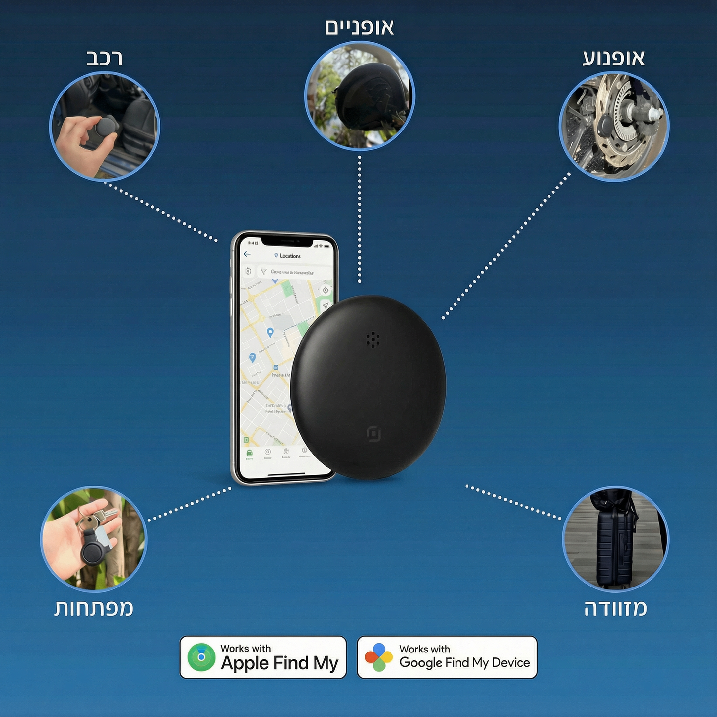 ™Smart GPS Tracker – שקט נפשי בכל רגע