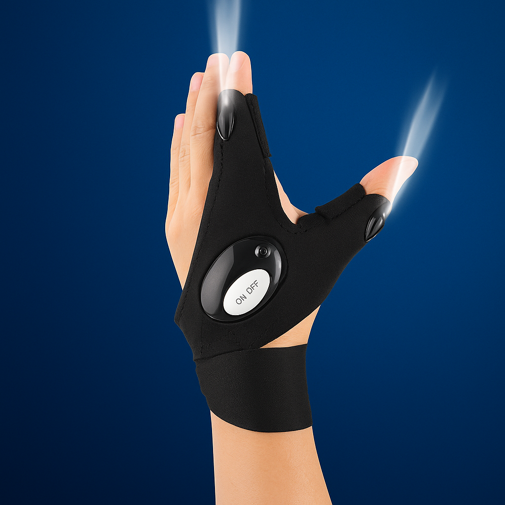 ™LightGrip - תאורה לכל משימה בחושך